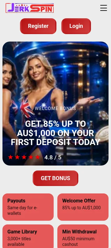Jerkspin Casino mobile browser experience